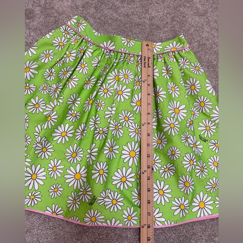 Boutique Moschino Floral Daisy Mini Skirt - size 6 - Pristine condition - Picture 11 of 14